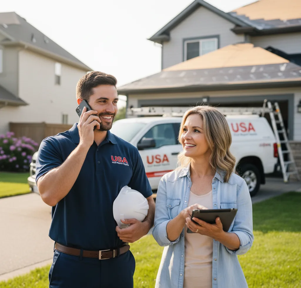 USA Roof Repair Experts customer support in Point Marion